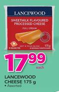 Lancewood Cheese-175g