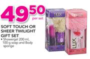 Lux Soft Touch Or Sheer Twilight Gift Set-Per Set