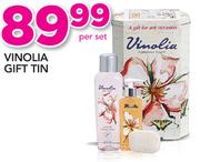 Vinolia Gift Tin-Per Set
