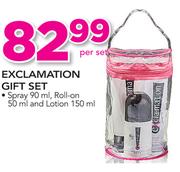 Exclamation Gift Set-Per Set
