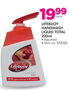 Lifebuoy Handwash Liquid Total Assorted-200ml