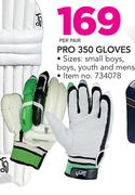 Kookaburra Pro 350 Gloves-Per Pair
