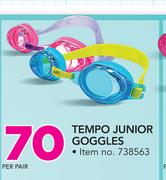 Saeko Tempo Junior Goggles-Per Pair