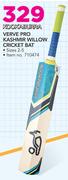 Kookaburaa Verve Pro Kashmir Willow Cricket Bat Sizes 2-5