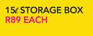 Addis 15Ltr Clearly Neat Storage Box-Each