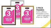 3 Pack Frames-210 x 297mm Per Pack