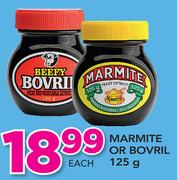 Marmite Or Bovril-125g Each