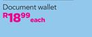 Palette Document Wallet-Each