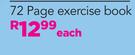 Manchester United 72 Page Excercise Book-Each
