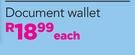 Island Style Document Wallet-Each
