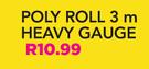 Jiffy Poly Roll 3m Heavy Gauge