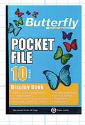 Butterfly A4 50 Page Pocket File-Each