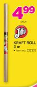 Jiffy Kraft Roll-3m Each