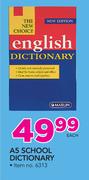 A5 School Dictionary-Each