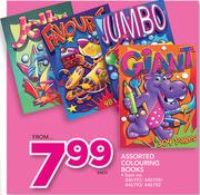 Assorted Colouring Books-Each