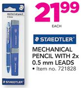 Staedtler Mechanical Pencil With 2x 0.5mm Leads