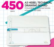 A3 Hebel Technical Drawing Board-Each