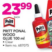 Pritt Ponal Wood Glue Clear-100ml