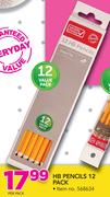 Simple Choice 12 Pack HB Pencils-Per Pack