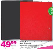 2 Pack Ringbinder-Per Pack