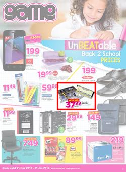 Game : Back To School (21 Dec - 31 Jan 2017), page 1