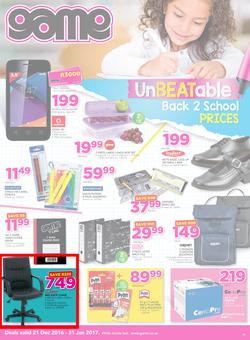 Game : Back To School (21 Dec - 31 Jan 2017), page 1