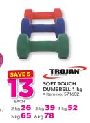 Trojan Soft Touch Dumbbell-2Kg Each
