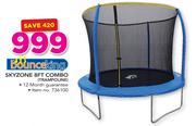 Bounceking Skyzone 8FT Combo Trampoline