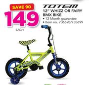 Totem 12" Whizz Or Fairy BMX Bike