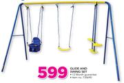 Bounce King Glide And Swing Set