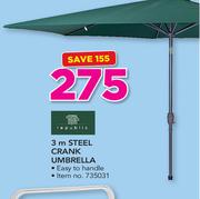Republic 3m Steel Crank Umbrella