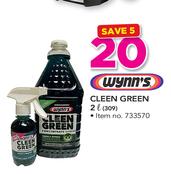 Wynn's Cleen Green 2Ltr (309)