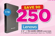 Lenovo 2.5" 1 TB Hard Drive UHD F309