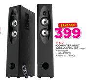 F & D Computer Multi Media Speaker T-400