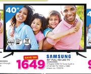 Samsung 40" Full HD LED TV UA40J5000