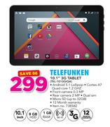 Telefunken 10.1" 3G Tablet TEL-1013GIQA