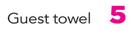 Glodina Guest Towel-Each