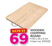 Wooden Chopping Board-50X33X2cm