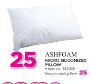 Ashfoam Micro Siliconized Pillow