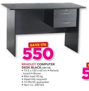 Bradley Computer Desk Black UH-15