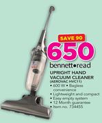 Bennett Read Upright Hand Vacuum Cleaner AEROVAC HVC11