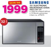 Samsung 32Ltr Electronic Microwave Oven ME0113M1 XF