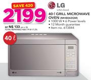 LG 40Ltr Grill Microwave Oven MH8042GM