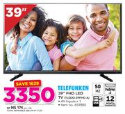 Telefunken 39" FHD LED TV TLEDD-39FHD A