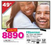Hisense 49" FHD Smart LED TV 49K3110PW