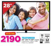 Telefunken 28" LED TV Set TLEDD