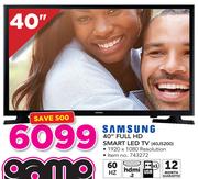 Samsung 40" FHD Smart LED TV 40J5200