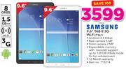 Samsung 9.6" Tab E 3G Wi-Fi T561-Each