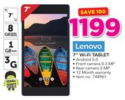 Lenovo 7" Wi-Fi Tablet