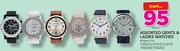 Assorted Gents & Ladies Watches-Each